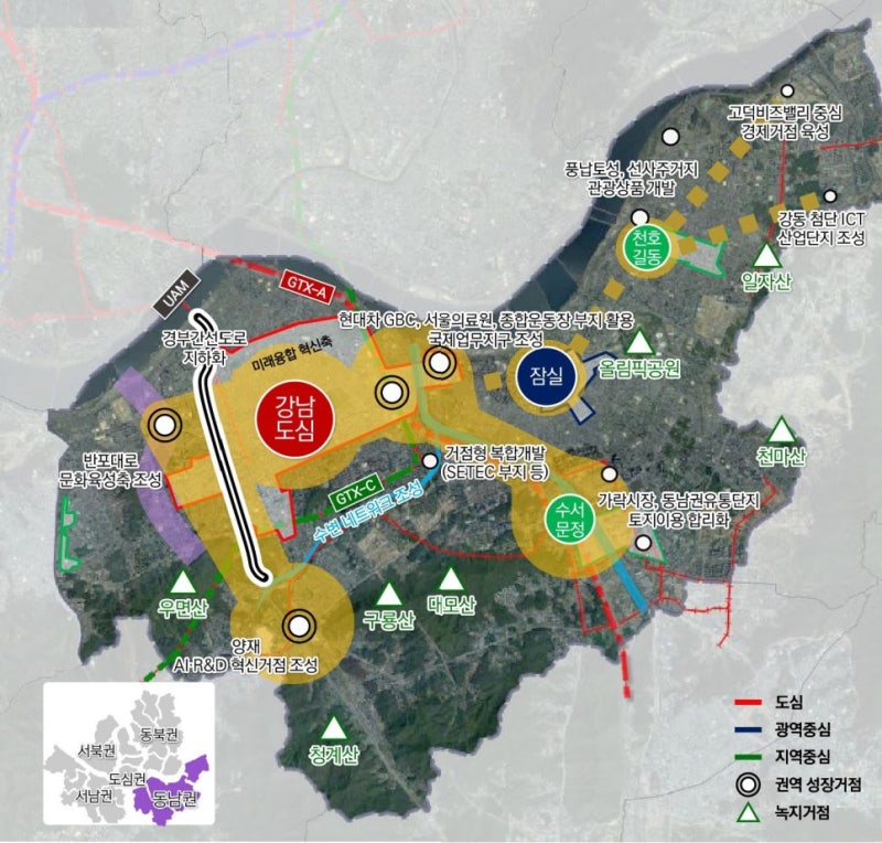 동남측1권역 정비예정구역 실태조사